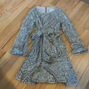 Beautiful girls sparkley dress size 10